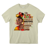 Mossy i am black history Heavy Core Tee - LillyAllenDesigns