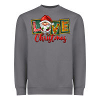 Storm Love Christmas Gnome Santa Heavyweight Sweatshirt - FaDigitalArtStudio