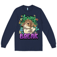 Navy Easter spring break Easter Day Long Sleeve Tee - HowdyJamesFarm