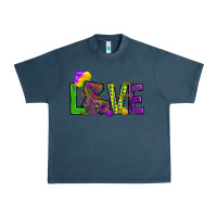 Midnight Navy Love Louisiana Urban Heavy Tee - HowdyJamesFarm