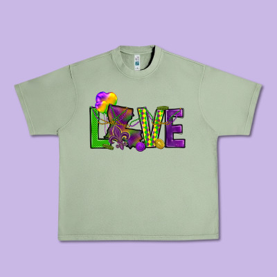 Love Louisiana Urban Heavy Tee Designed By Howdyjamesfarm