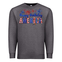 Charcoal Heather happy birthday america Premium Sweatshirt - Artiststas