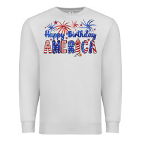 Dove Grey happy birthday america Premium Sweatshirt - Artiststas