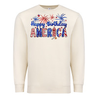 Happy Birthday America Premium Sweatshirt | Teevron