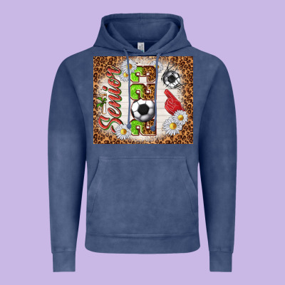 Senior 2023 Soccer Vintage Hoodie Designed By Tumblerdesignbyshophia
