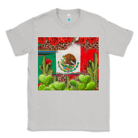 Moon Dust Mexican Flag Classic Tee - texasbilliewilder