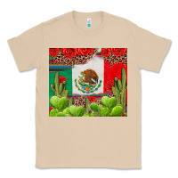 Mushroom Mexican Flag Classic Tee - texasbilliewilder