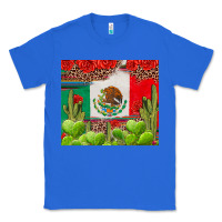True Royal Mexican Flag Classic Tee - texasbilliewilder