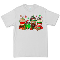 Christmas Sloth Coffee Cups Premium Tee | Teevron