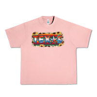 Salmon Texas Urban Heavy Tee - JahusDesignShop