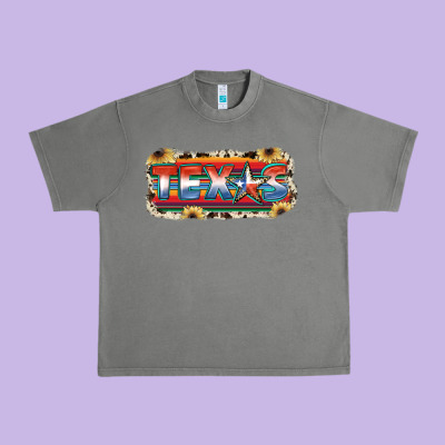 Texas Urban Heavy Tee Designed By Jahusdesignshop
