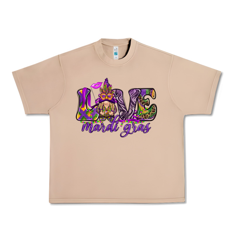 Love Mardi Gras With Gnome Urban Heavy Tee by HowdyJamesFarm | Teevron