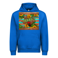 Cobalt texas Urban Hoodie - AdoDesignShop