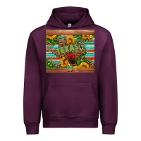 Mauve Wine texas Urban Hoodie - AdoDesignShop