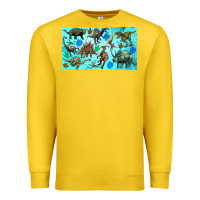 Lemon dinosaurs sippy cup Premium Sweatshirt - Artiststas