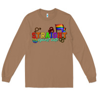 Toasted Coconut Straight agains hate Long Sleeve Tee - CowGirlArtShop