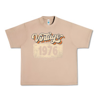 Burro 46 Year Old Vintage 1976 Men Women 46th Birthday Decor Urban Heavy Tee - minhPixels