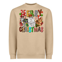 Mushroom Merry christmas cats Heavyweight Sweatshirt - FaDigitalArtStudio