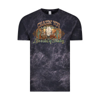 Cloud Black Chasin you like a shot of whiskey bull skull Vintage Tee - HowdyJamesFarm