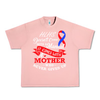 Salmon Hlhs Awareness Support Shirt Awesome Gift For Awesome Family Urban Heavy Tee - minhPixels