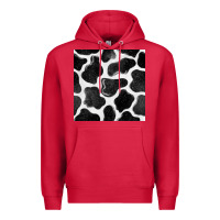 Cardinal cow seamless pattern Premium Hoodie - BundleAndBundleShop