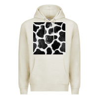 Oatmeal Heather cow seamless pattern Premium Hoodie - BundleAndBundleShop