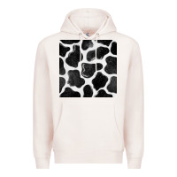 Pale Pink cow seamless pattern Premium Hoodie - BundleAndBundleShop