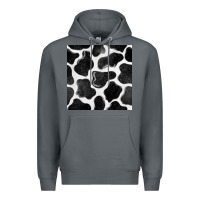 Rock cow seamless pattern Premium Hoodie - BundleAndBundleShop