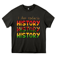 Asphalt i am black history Heavy Core Tee - LillyAllenDesigns