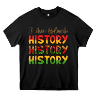 Black i am black history Heavy Core Tee - LillyAllenDesigns