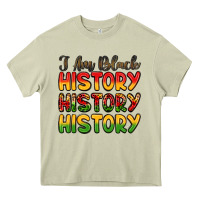Mossy i am black history Heavy Core Tee - LillyAllenDesigns