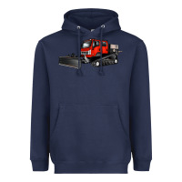 Navy snowcat Heavyweight Hoodie - Artiststas