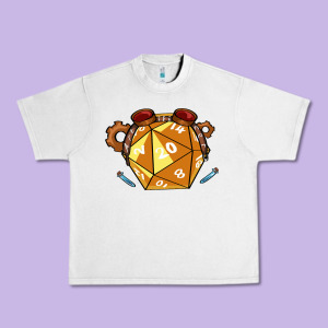 Dnd Artificer Urban Heavy Tee Designed By Minhpixels