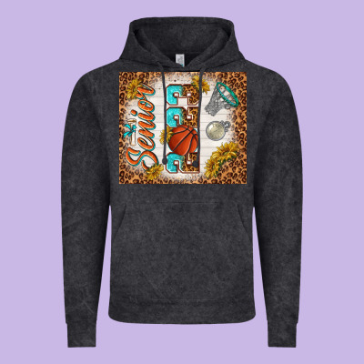 Senior 2023 Basketball Vintage Hoodie Designed By Tumblerdesignbyshophia