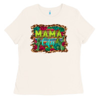 Bone mama cita serape background Ladies Tee - BarkalooDesign