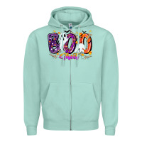Seafoam boo sheet Zipper Hoodie - CowhideDigitalArt
