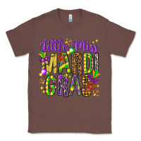 Chestnut Little miss Mardi Gras Classic Tee - NancyCooperArtShop