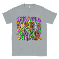 Heather Grey Little miss Mardi Gras Classic Tee - NancyCooperArtShop