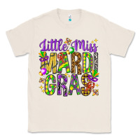 Natural Little miss Mardi Gras Classic Tee - NancyCooperArtShop