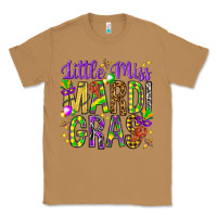 Toasted Coconut Little miss Mardi Gras Classic Tee - NancyCooperArtShop