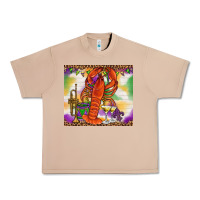 Burro Mardi Gras Crawfish Tumbler Urban Heavy Tee - HowdyJamesFarm
