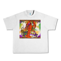 Lunar Rock Mardi Gras Crawfish Tumbler Urban Heavy Tee - HowdyJamesFarm