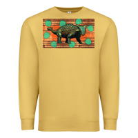 Antique Gold ankylosaurus sippy cup Premium Sweatshirt - Artiststas