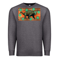 Charcoal Heather ankylosaurus sippy cup Premium Sweatshirt - Artiststas
