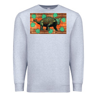 Heather Grey ankylosaurus sippy cup Premium Sweatshirt - Artiststas