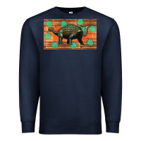 Navy ankylosaurus sippy cup Premium Sweatshirt - Artiststas