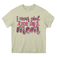 Mossy i wear pink for my mom Heavy Core Tee - JahusDesignShop