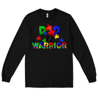 Black Dad of warrior Long Sleeve Tee - CowGirlArtShop