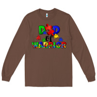Chestnut Dad of warrior Long Sleeve Tee - CowGirlArtShop