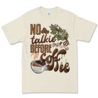 Bone no talkie before coffee Premium Tee - BarkalooDesign